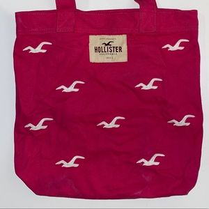 Hollister Pink Tote Bag